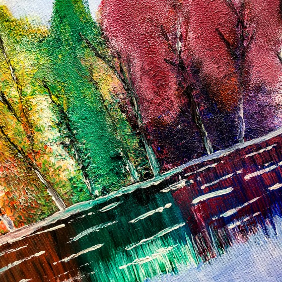 Paint  "Near River"
